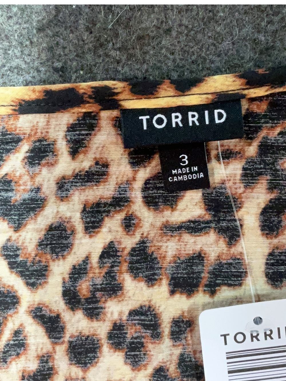 NWT Torrid On The Prowl Leopard Print Scoop Neck Tank Top Size 3 3X - Picture 6 of 7